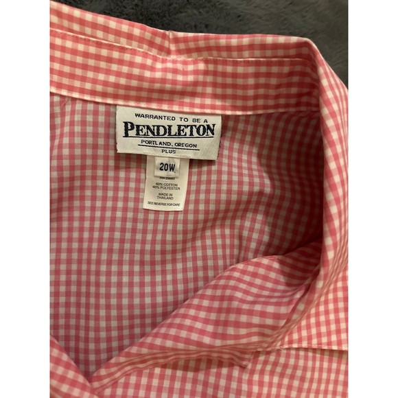 Pink and white button up - Picture 2 of 4